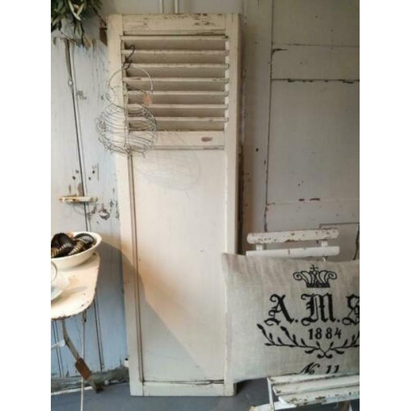 Oud frans luik oude shabby luiken brocante shutter deur