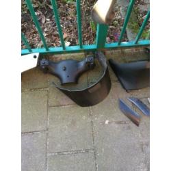 Orgineel Piaggio Zip 2000 complete kappenset met extra onder