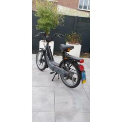 Vespa ciao snor blauw kenteken in perfecte staat