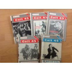 41 tijdschriften detective, western, cowboy.