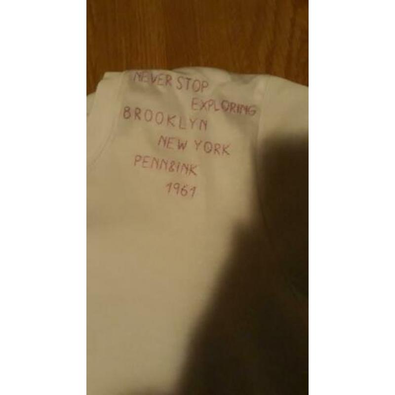 PENN EN INK SHIRT MAAT S wit