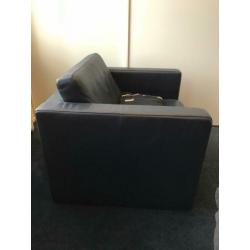 Fauteuil design blauw merk Jori