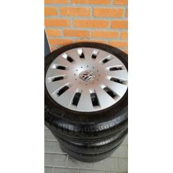 Velgen + zomerbanden VW polo