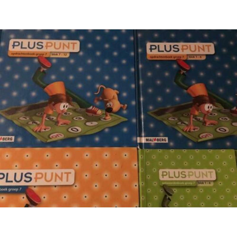 Pluspunt boeken groep 4 t/m 8