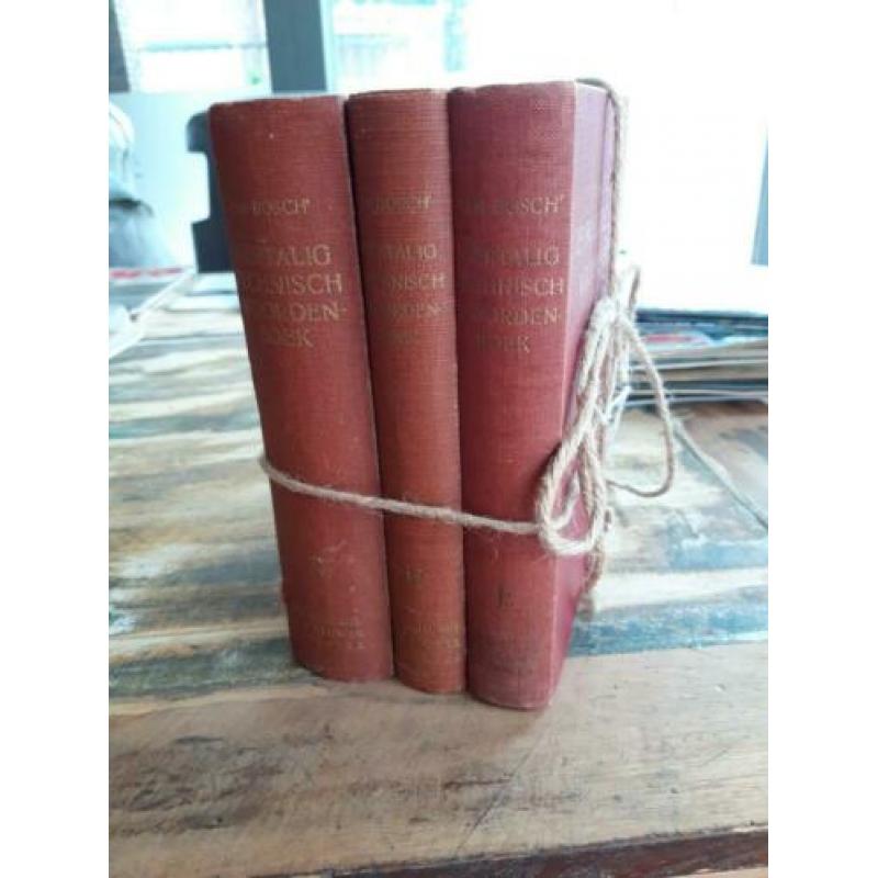 Technische woordenboeken 3 stuks Engels Nederland