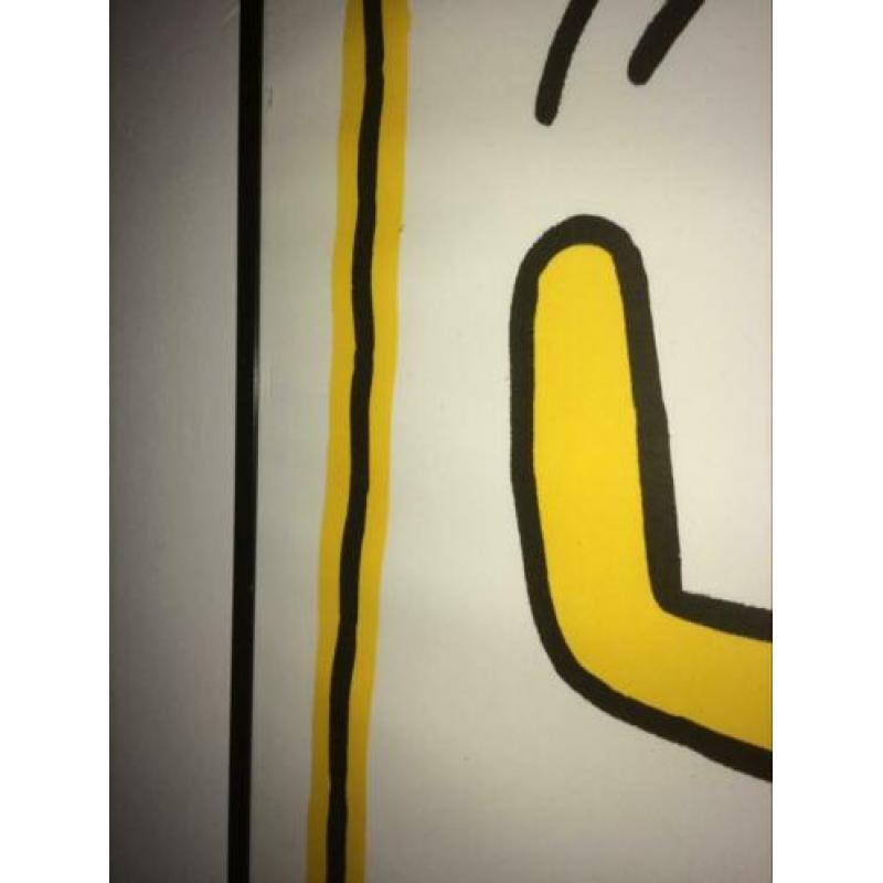 Keith haring one man show detail poster 50 bij 70