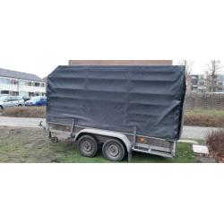 grote huif aanhanger met kenteken