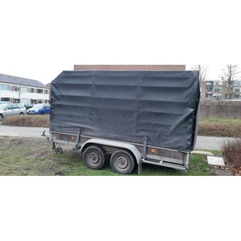 grote huif aanhanger met kenteken