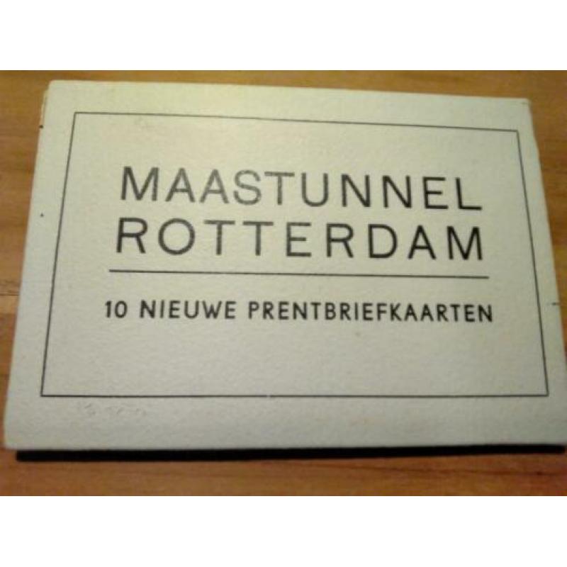 Maastunnel 10 prentbriefkaarten