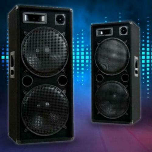 Nieuwe DJ-Pro-Serie Full-Range Luisprekerset 3000 Watt!