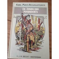 2 oude boeken van Karl May
