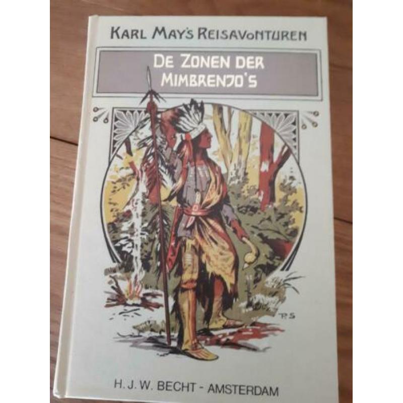 2 oude boeken van Karl May