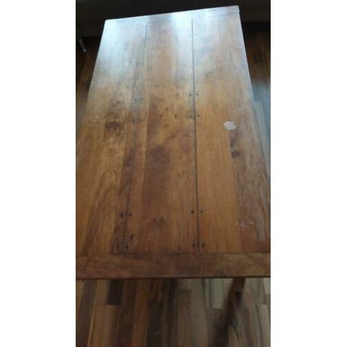 Izgst (gelakt)teak salontafel 140x75