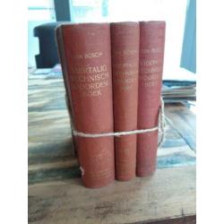 Technische woordenboeken 3 stuks Engels Nederland