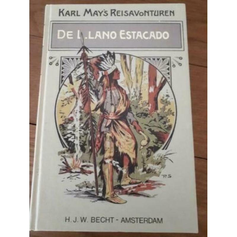 2 oude boeken van Karl May
