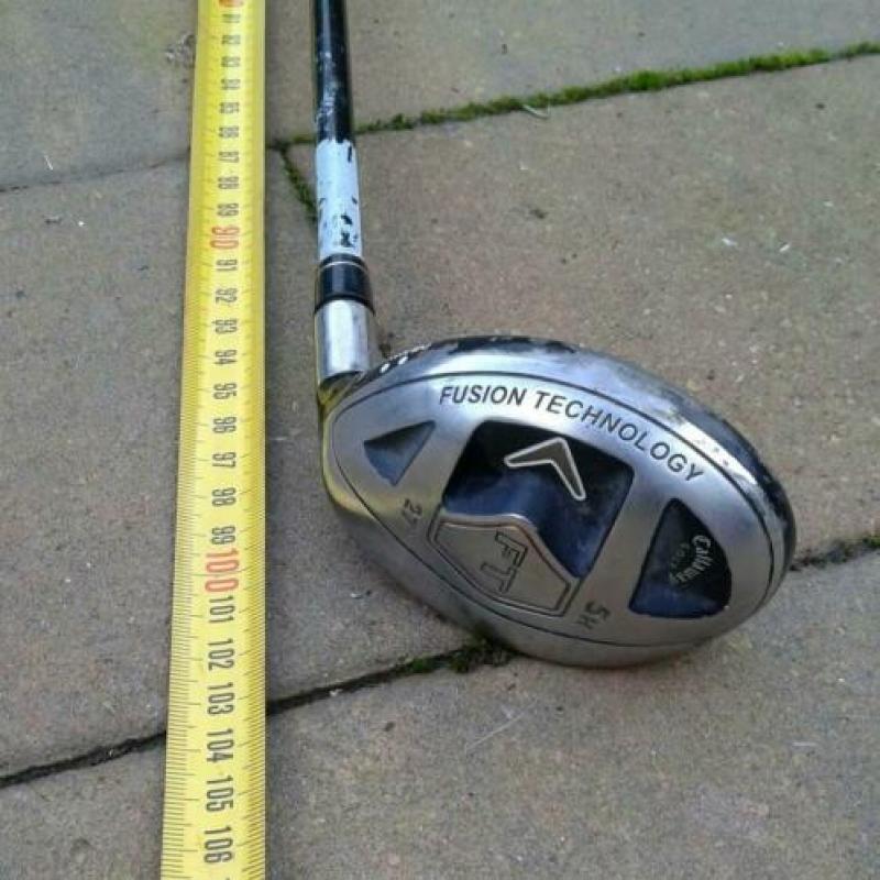 Callaway hybride 5 FT Fusion 27° Fujikura shaft