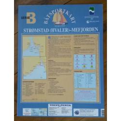 Zeekaarten Noorgwegen A B C D