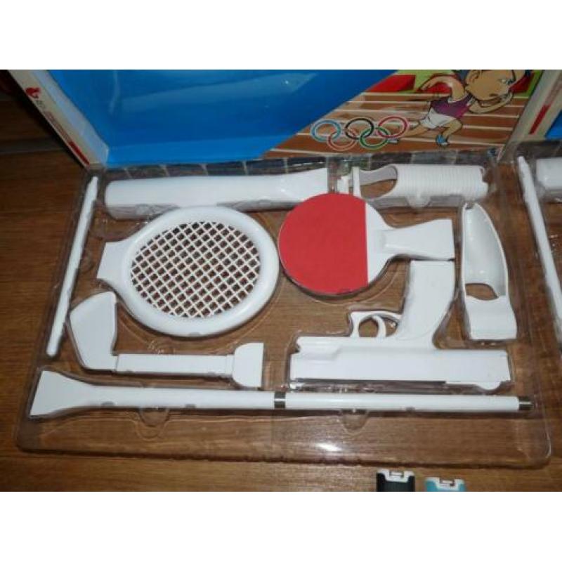 2x Wii Olympic Game toebehoren