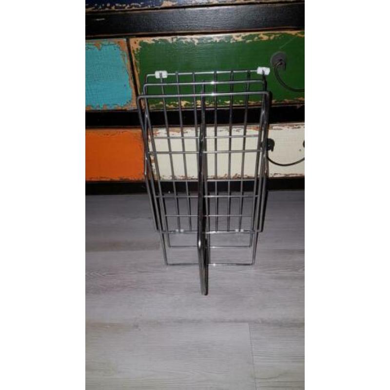 Vintage flessenrek flessenmand jaren 70 apart design