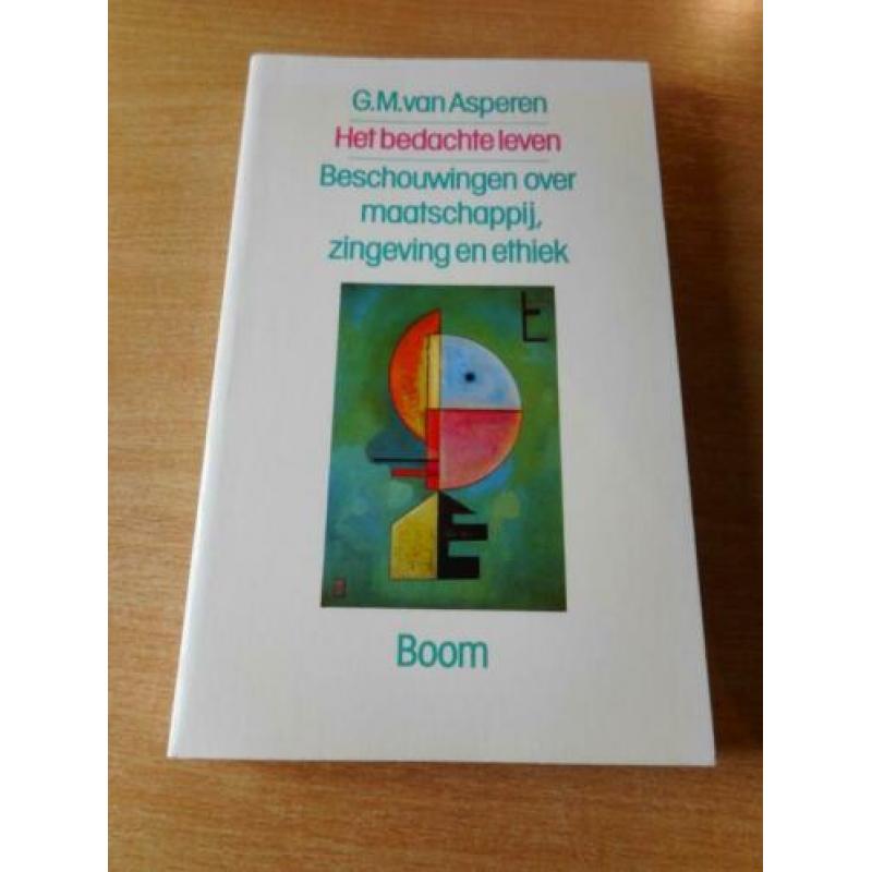 Asperen, G.M. van - Het bedachte leven.