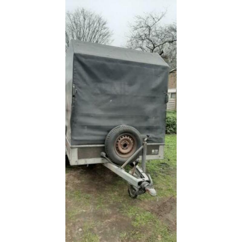 grote huif aanhanger met kenteken