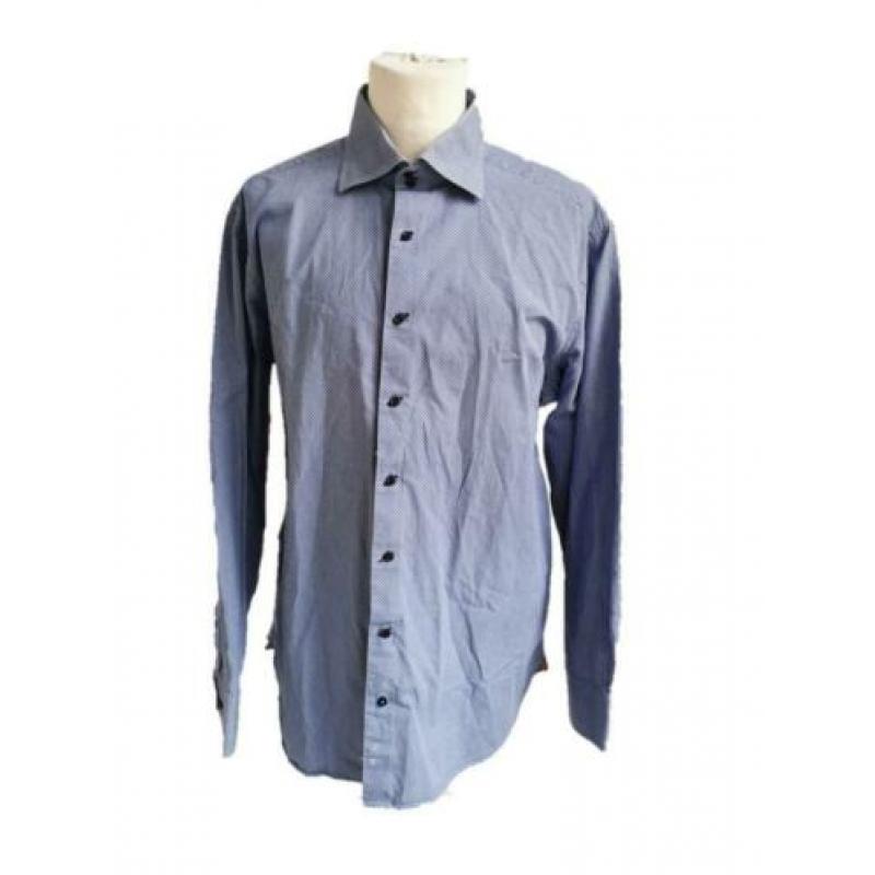 British Indigo overhemd Maat 44 - L/XL