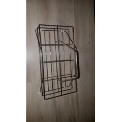 Vintage flessenrek flessenmand jaren 70 apart design