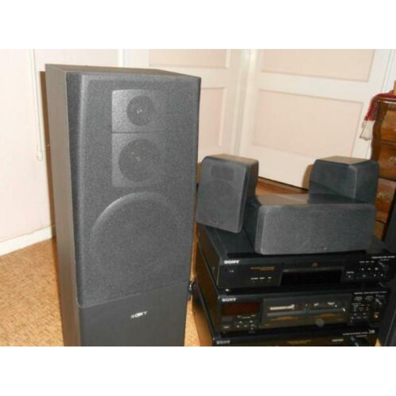 Sony str de415 - cdp xe220 - tc we405 - ss e 215v !!!
