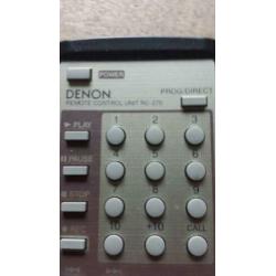 Denon RC-270 originele afstandbediening.