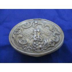 Robert Kraft - snuifdoos - Alpaca Zilver