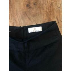 Pieces zwarte broek maat s met rits aan de achterkant
