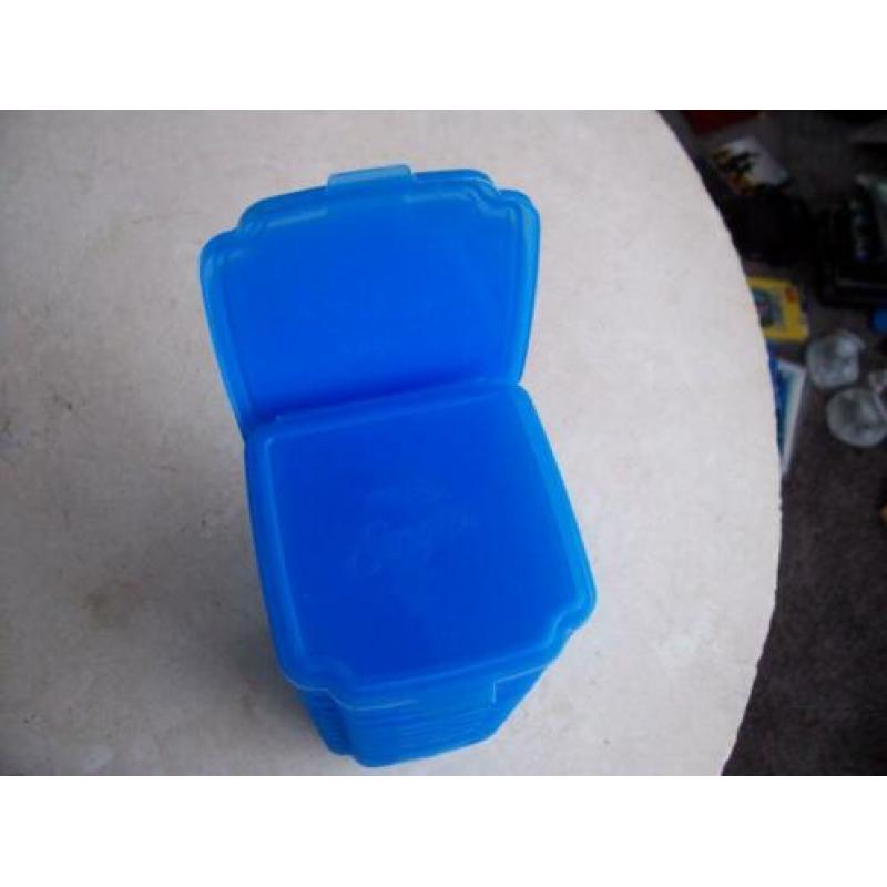 Tupperware, Kraft Singles Cheese Boxes, Nieuw, 11x