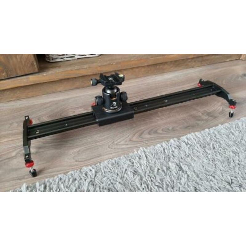 Camera slider 60cm incl ballhead