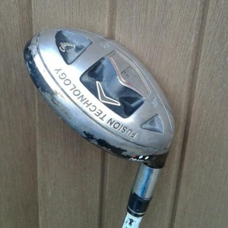 Callaway hybride 5 FT Fusion 27° Fujikura shaft