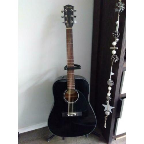 Fender acoustic guitar CD-60 BK-DS-V2