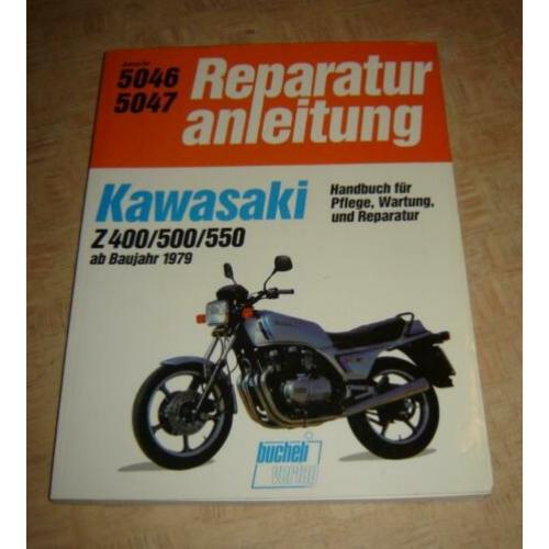 Kawasaki Z400/500/550 werkplaatshandboek