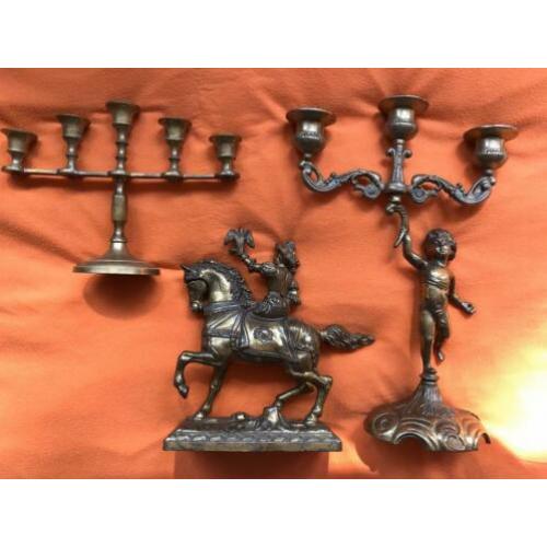 Set bronzen voorwerpen