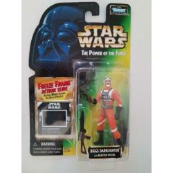 -40% Star Wars POTF FF Biggs Darklighter with Blaster Pistol