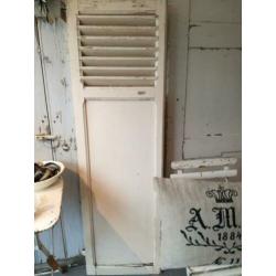 Oud frans luik oude shabby luiken brocante shutter deur
