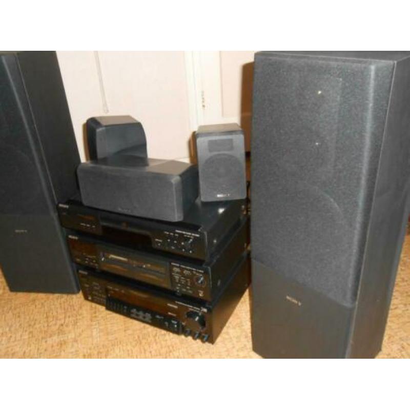 Sony str de415 - cdp xe220 - tc we405 - ss e 215v !!!