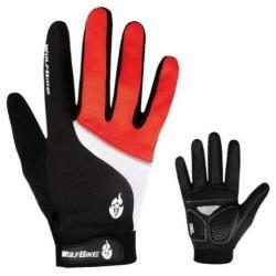 Fietshandschoenen MTB maat M L XL fiets handschoenen rood