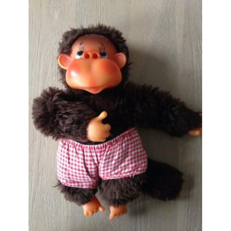 oude Monchichi popjes en kleding