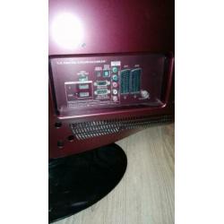 Tv-scherm met ingebouwde dvd-speler - Redelijke staat