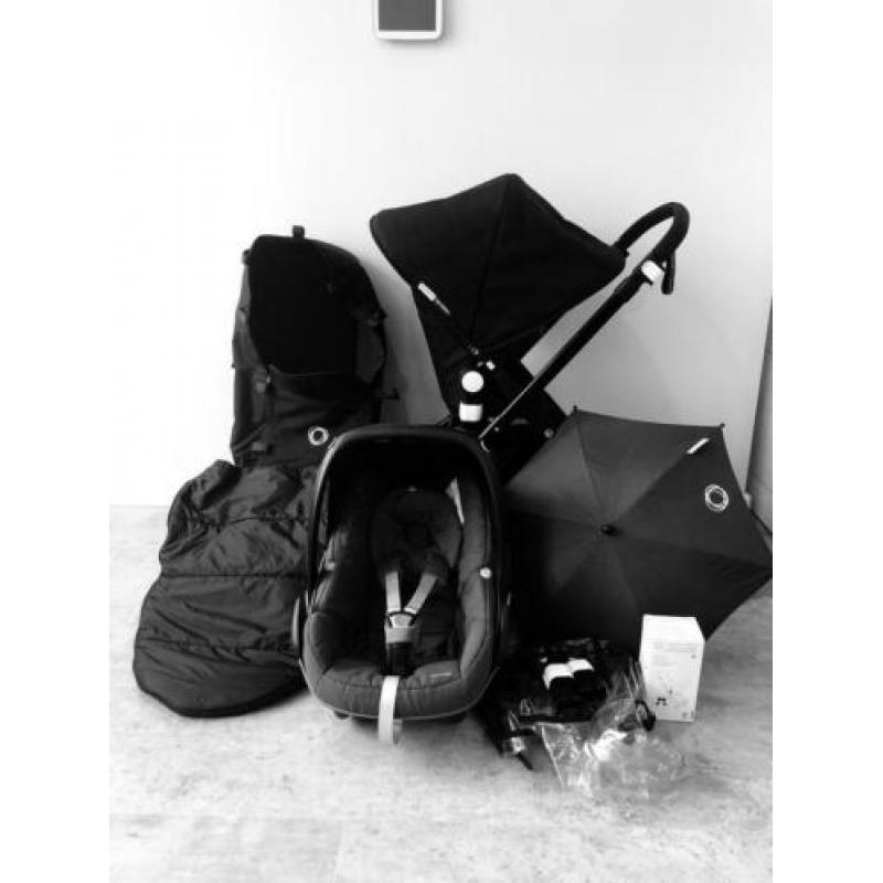 Bugaboo cameleon 3 all black limited Edition incl..Maxicosi