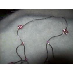 Ketting mooi en Fijn Roze