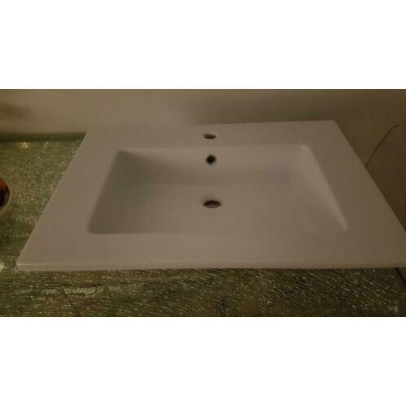 Opbouw keramiek wastafel