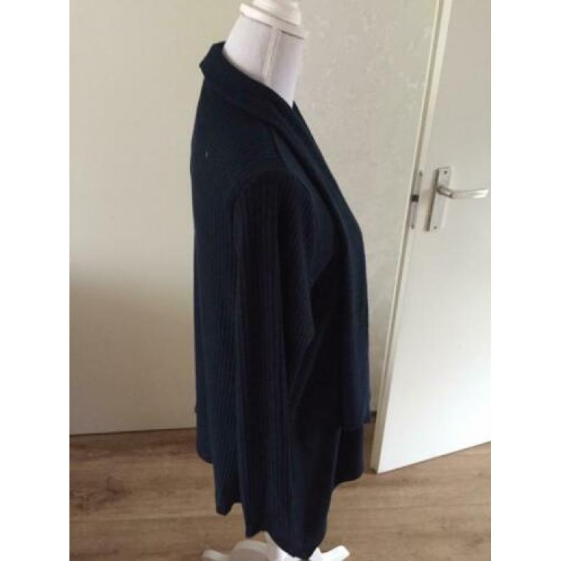 433. Ivy Bella Vest Blauw nieuw maat 44