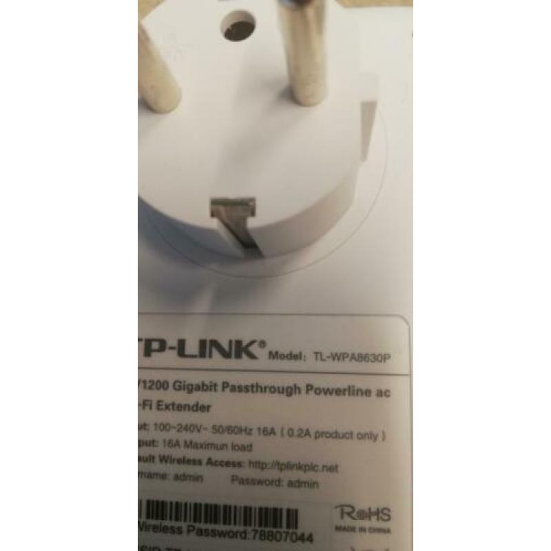 TP-Link AV1200 Gigabit Powerline ac Wi-Fi Kit