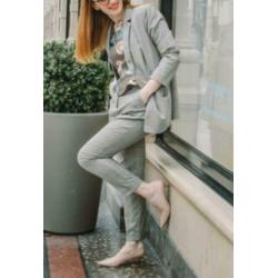 WE Trendy pak met ruitpatroon, S