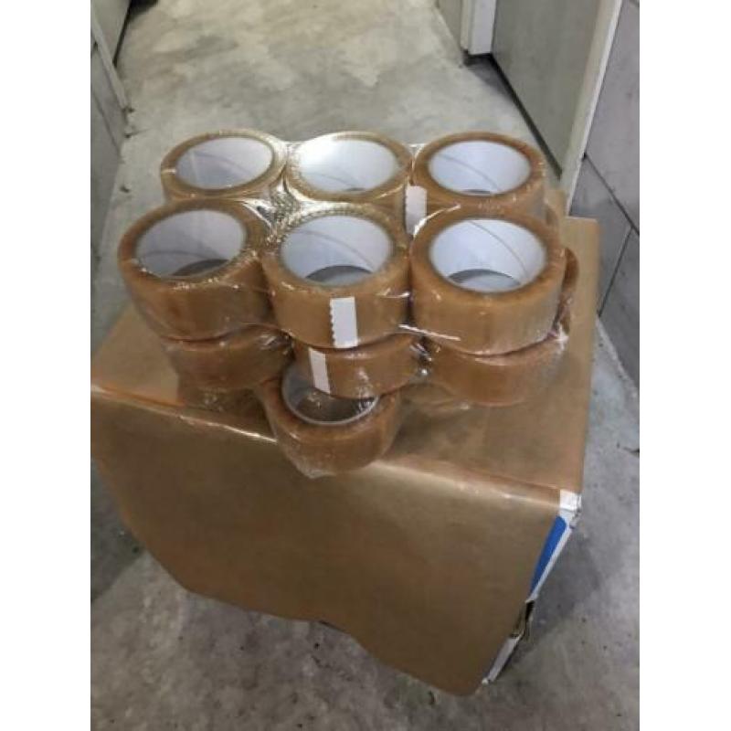 Verpakkings tape 66x55 m’n doos 36 stuks